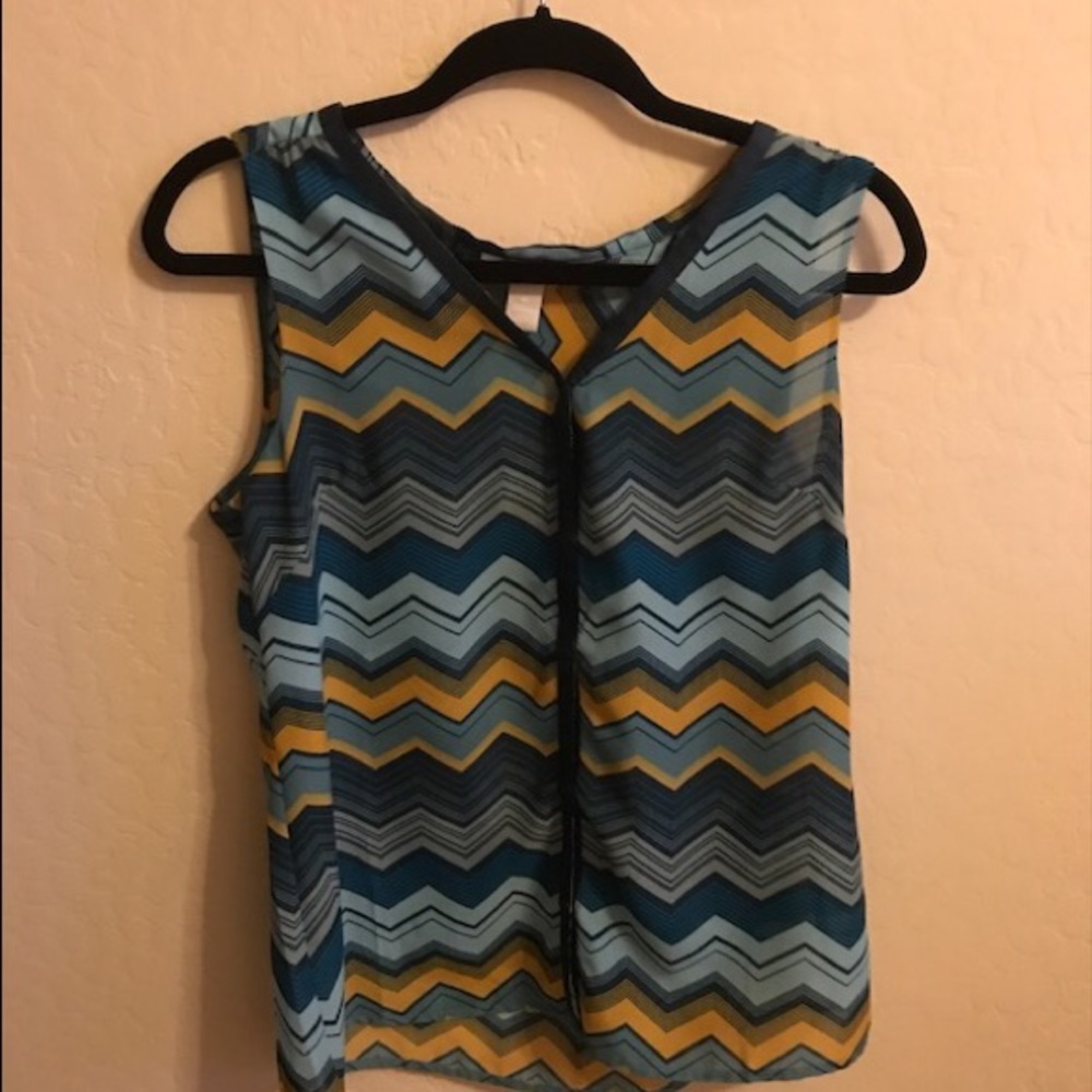 Banana Republic blue blouse